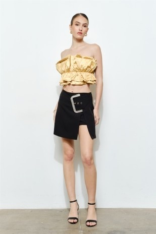 Falda, Hebilla, Negra