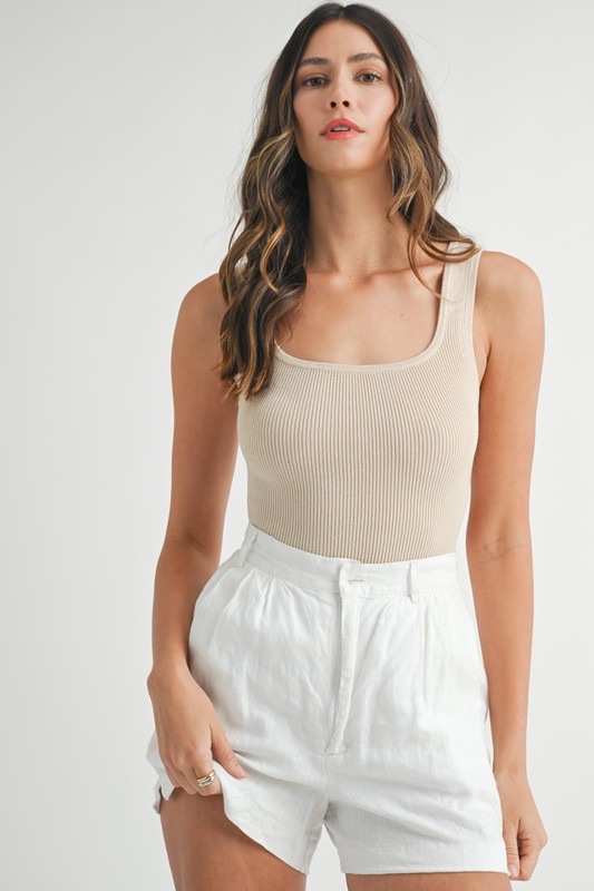 Body Basic Con Escote Beige